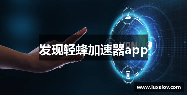 发现轻蜂加速器app